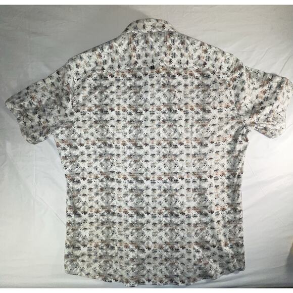7 Downie St. Couture men's casual button-up shirt in a size 8 - Picture 13 of 16